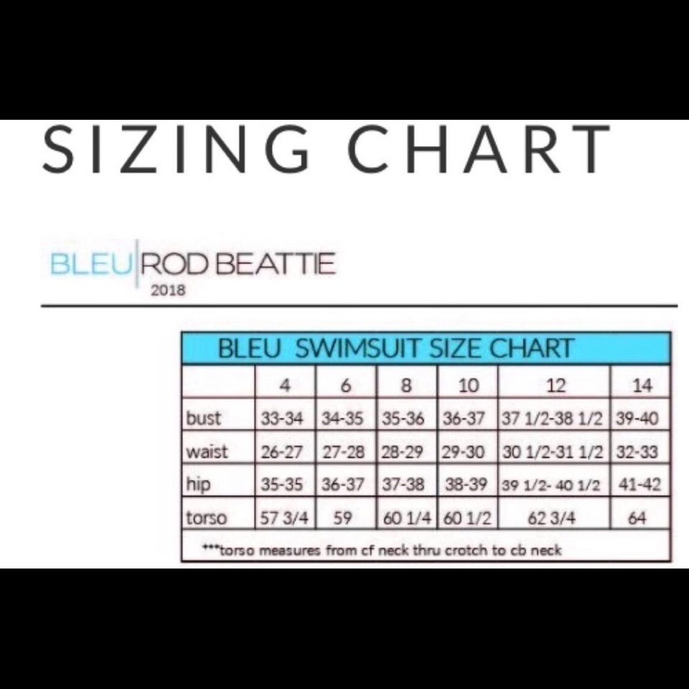 BLEU Rod Beattie Lattice Front One Piece Swimsuit - Picture 3 of 4